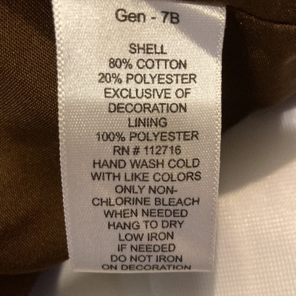 Quacker Factory quilted look vest size 2X - Picture 6 of 9